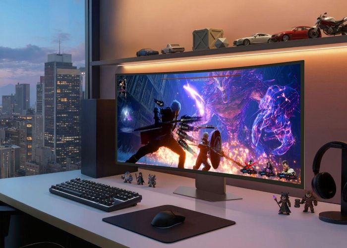 LG UltraGear evo AI 45/39GX950B-B với độ phân giải 5K2K và thiết kế cong 800R