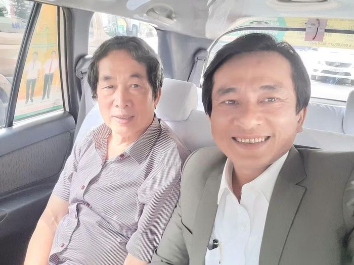 ThS Trần Trung Hiếu (phải) và PGS.TS Nghiêm Đình Vỳ. Ảnh: NVCC.