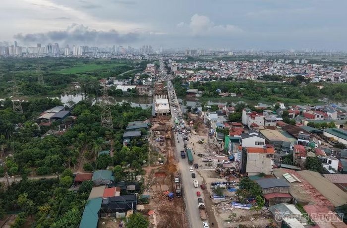 Hạng mục cầu Mai Lĩnh đang bước vào giai đoạn thi công kết cấu chính.
