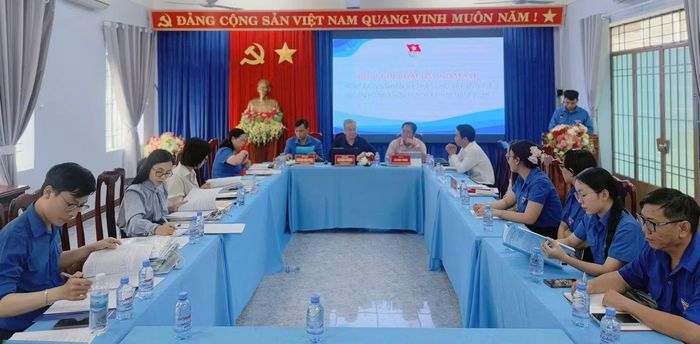 Đoàn công tác kiểm tra hoạt động uỷ thác vốn vay NHCSXH tại xã Thuận Bắc và phường Cam Ranh, tỉnh Khánh Hoà