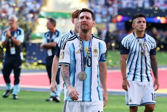 Trận gặp Tây Ban Nha là lần cuối cùng Messi khoác áo tuyển Argentina