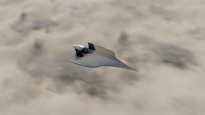 UAV SABLE 825 km/h, ‘sát thủ’ đánh chặn thần tốc tái định hình phòng thủ hạ tầng. Ảnh: aerospaceglobalnews.com