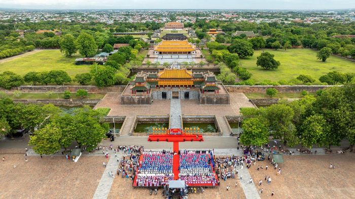 Đại Nội Huế là điểm đến không thể bỏ qua trong kỳ nghỉ lễ 2/9. Ảnh: Trung tâm Bảo tồn Di tích Cố đô Huế