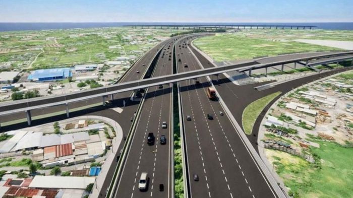 Phối cảnh nút giao Bình Thuận. Ảnh: Sở Xây dựng TPHCM