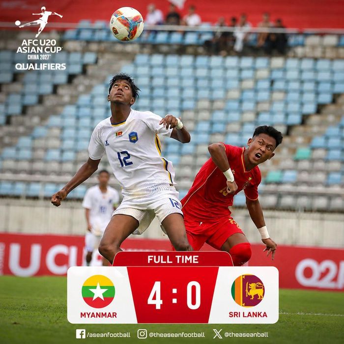 U20 Myanmar cũng gây ấn tượng ở ngày ra quân - Ảnh: ASEAN Football