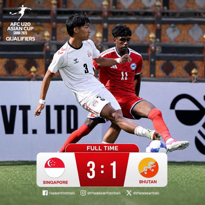 U20 Singapore ra quân thuận lợi - Ảnh: ASEAN Football