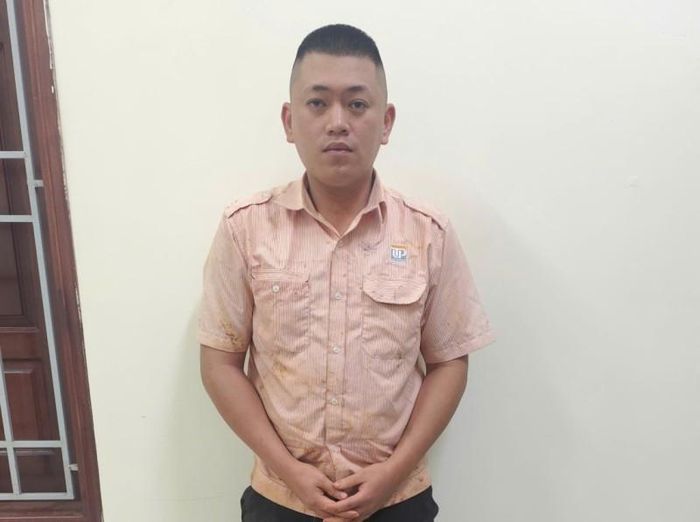 Tài xế Nguyễn Cảnh Hạ Long bị tạm giữ. Ảnh: Công an tỉnh Gia Lai