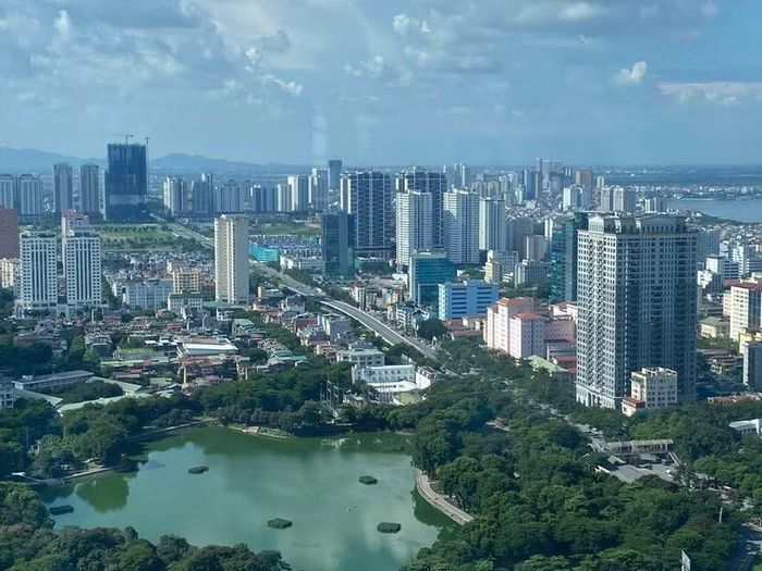 Thủ đô Hà Nội nhìn từ trên cao. Ảnh: Chinhphu.vn 