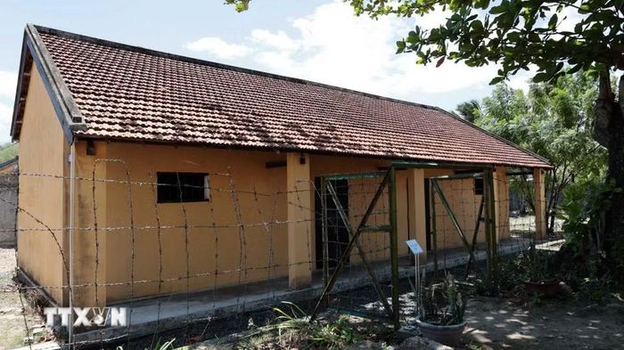 Dãy nhà giam nữ tại Nhà lao Hội An. (Ảnh: Đỗ Trưởng/TTXVN)