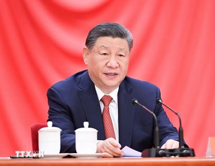 Chủ tịch Trung Quốc Tập Cận Bình. (Ảnh: THX/TTXVN)