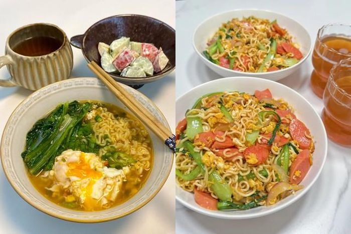 Bình quân mỗi người sử dụng khoảng một khẩu phần mì sau 4-5 ngày.