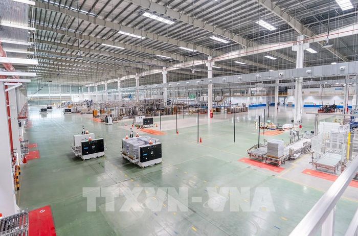 Trong 7 tháng của năm 2026, tổng vốn đầu tư nước ngoài đăng ký mới, điều chỉnh và góp vốn, mua cổ phần đạt 38,06 tỷ USD, tăng 58% so với cùng kỳ năm trước. Ảnh minh họa: TTXVN