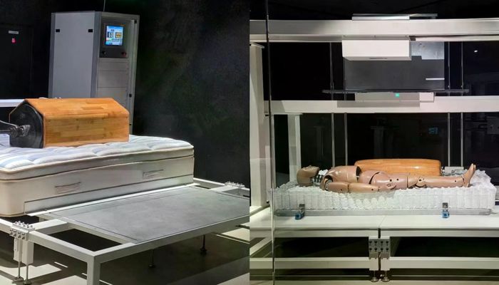 Khu vực thử nghiệm mở cửa cho khách thăm quan tại nhà máy của Simmons