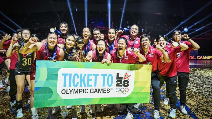 Giấc mơ 30 năm của bóng chuyển nữ Thái Lan thành sự thật. Ảnh: Olympics