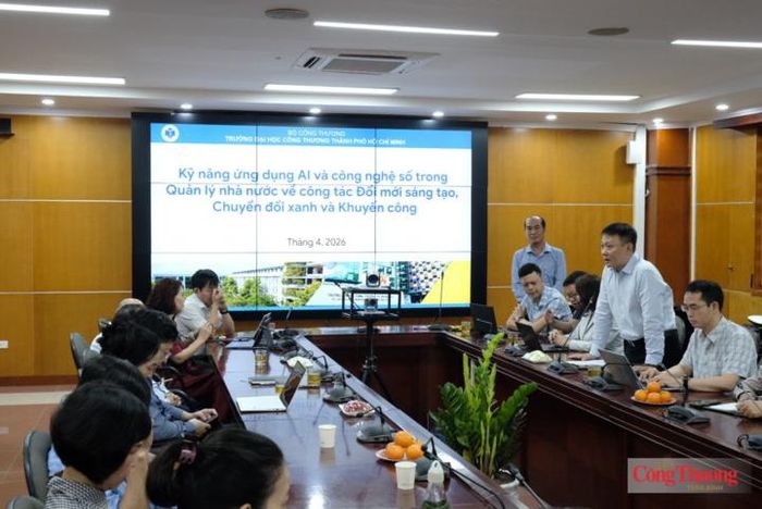 Bộ Công Thương tổ chức lớp bồi dưỡng kiến thức chuyên sâu về chuyển đổi số năm 2026 dành cho cán bộ, công chức.