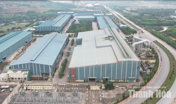 Nhà máy luyện cán thép Nghi Sơn số 2 chuẩn bị vận hành thương mại.