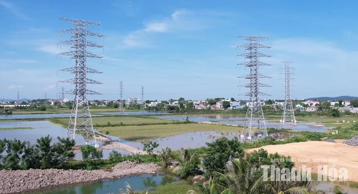 Dự án Trạm biến áp 220kV Sầm Sơn và đường dây đấu nối Thanh Hóa - Sầm Sơn phấn đấu đóng điện trong năm 2026.