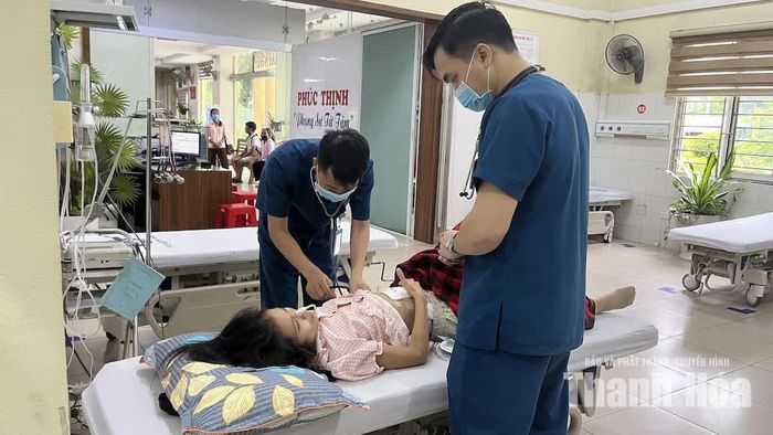 Ngày nghỉ lễ, hoạt động cấp cứu tại Bệnh viện Đa khoa Phúc Thịnh vẫn duy trì liên tục.