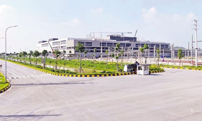 Khu công nghiệp Gia Bình thu hút nhiều doanh nghiệp đến đầu tư.