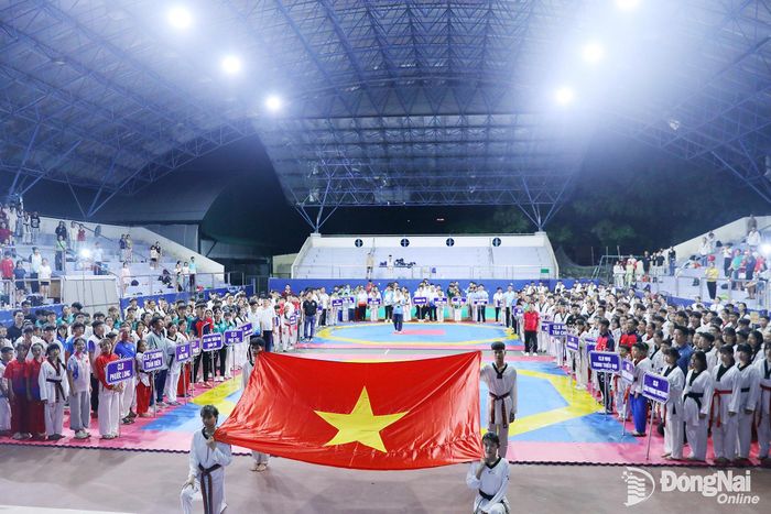 Quang cảnh lễ khai mạc. Ảnh: Huy Anh