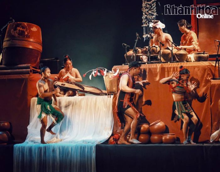 Một cảnh trong vở diễn Chum Show.
