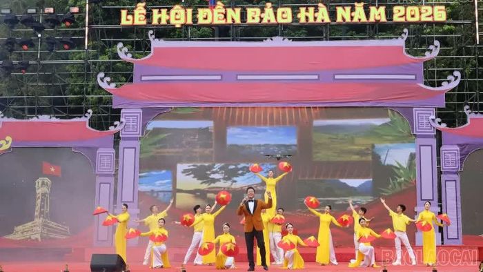 Chương trình văn hóa, văn nghệ đặc sắc tại Lễ hội đền Bảo Hà năm 2026.