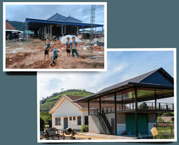 Những công trình mới mọc lên từng ngày