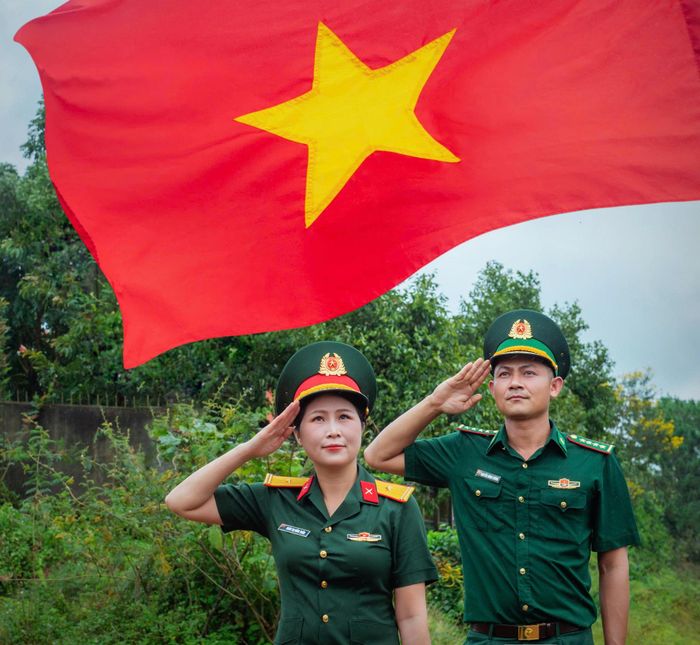 Những người chiến sĩ biên cương dưới bóng Cờ Tổ quốc