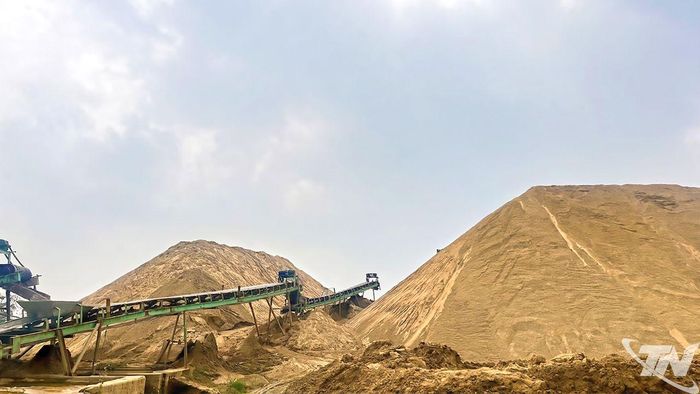 Nguồn cát tự nhiên còn hạn chế, tỉnh đang tìm giải pháp bổ sung nguồn cung từ các địa phương lân cận.