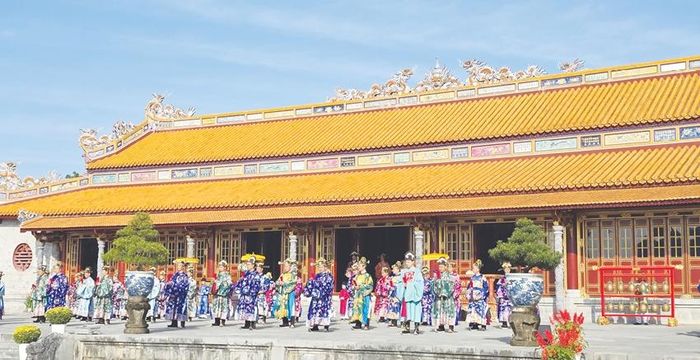 Điện Thái Hòa được ví như "trái tim" của Hoàng cung Huế.