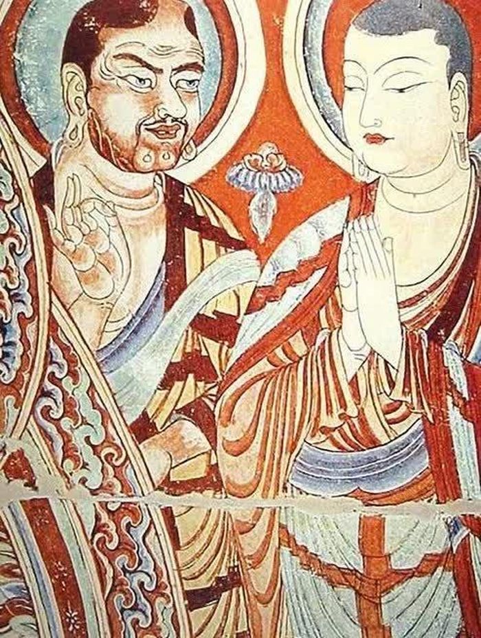 Các nhà sư Phật giáo của Tocharian hoặc Sogdian