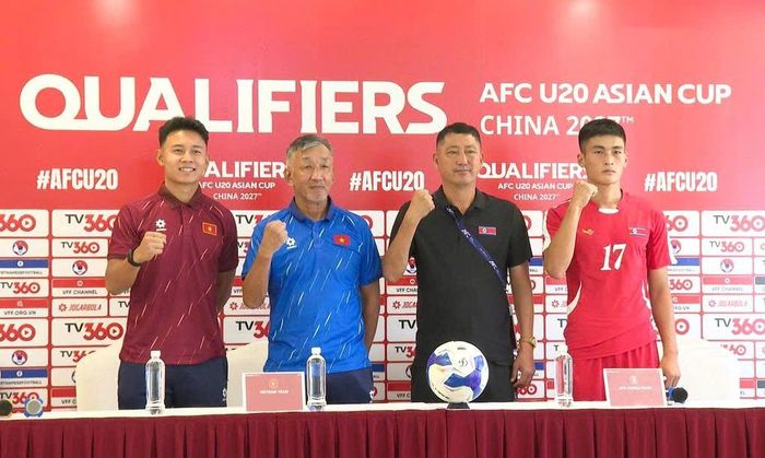U20 Việt Nam sẵn sàng cho trận gặp Triều Tiên (Ảnh: VFF).