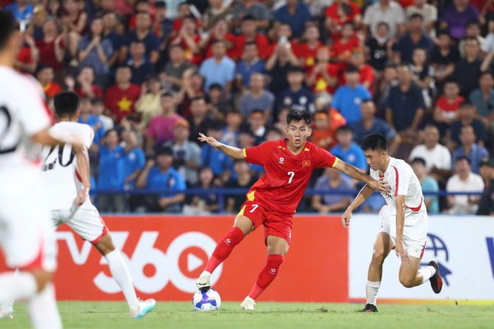U20 Việt Nam có trận đấu bế tắc trước U20 CHDCND Triều Tiên (Ảnh: Đoàn Ca).