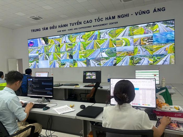Hệ thống giao thông thông minh (ITS) tiếp tục hỗ trợ công tác giám sát và điều hành giao thông trên các tuyến cao tốc. Ảnh: Cục Đường bộ Việt Nam.