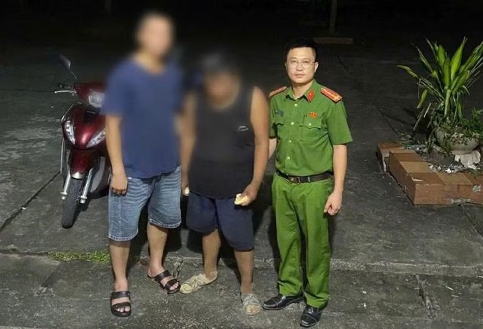 CBCS Công an xã liên hệ với gia đình đến trụ sở đón anh N.T.T trở về gia đình.