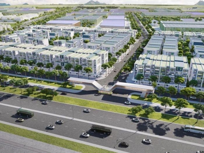 Phối cảnh Khu công nghiệp Kim Thành 2 (giai đoạn 1), một trong những dự án đang được Hải Phòng thúc đẩy tiến độ. Ảnh: Cổng TTĐT TP Hải Phòng.