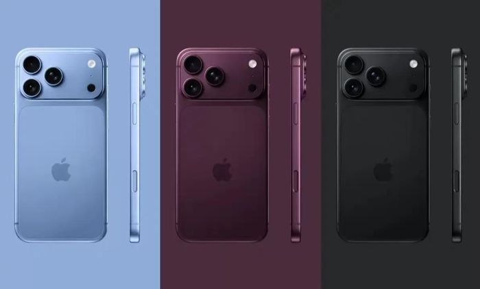 Các phiên bản màu sắc được dự đoán dành cho iPhone 18 Pro trước thời điểm Apple công bố sản phẩm. Ảnh dựng: Macworld/Foundry.