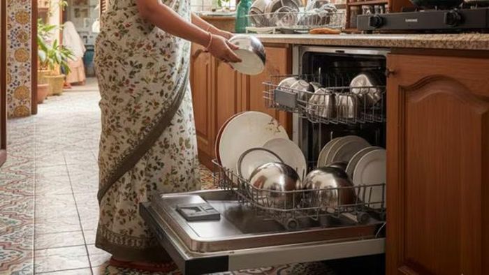 Máy rửa bát không phải dụng cụ gia dụng được yêu thích tại Ấn Độ. (Ảnh: Mint)