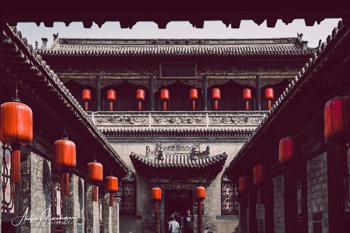 Kiều gia đại viện giờ thành nơi tham quan cho du khách. (Ảnh: Andrea marche)