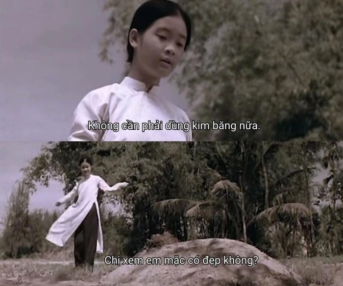20 năm trước, Trần Thiên Tú là gương mặt nhí lấy nước mắt khán giả trong phim điện ảnh “Áo lụa Hà Đông” (2006). Lúc đó cô 15 tuổi, vào vai bé Ngô - một trong những người con của vợ chồng Dần (Trương Ngọc Ánh) và Gù (Quốc Khánh). Tác phẩm lấy bối cảnh chiến tranh, kể về cuộc sống nghèo khó và nhiều mất mát của một gia đình miền Bắc di cư vào miền Nam.