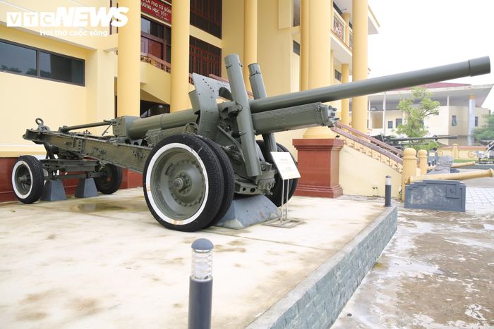 Pháo 122mm do Trung đoàn Pháo binh Nguyễn Trãi sử dụng bắn cháy tàu chiến Mỹ xâm phạm vùng biển Quân khu 3 năm 1967.