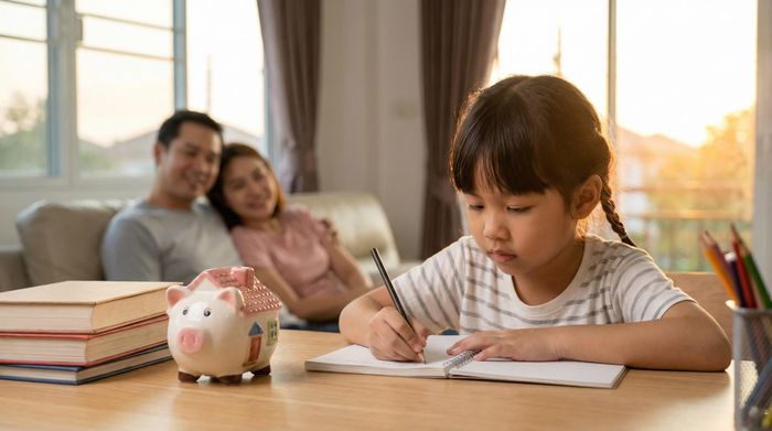 Tích lũy đều đặn hôm nay là cách gia đình chủ động hơn trước những khoản chi lớn trong tương lai.