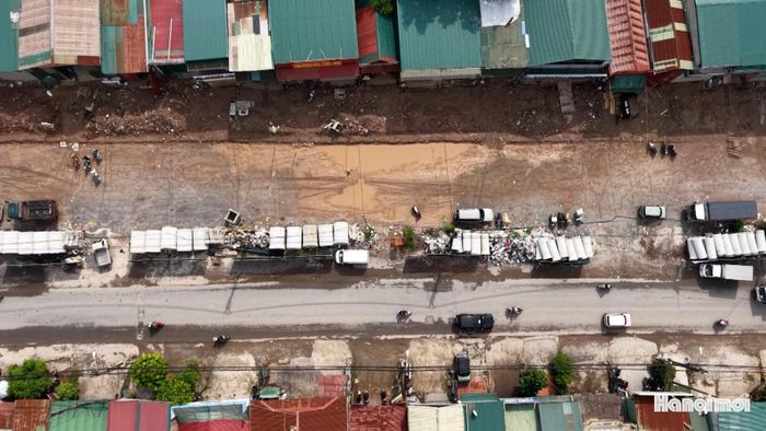 Toàn bộ đường Tam Trinh dự kiến hoàn thành trong quý II-2027. Ảnh: Đỗ Công