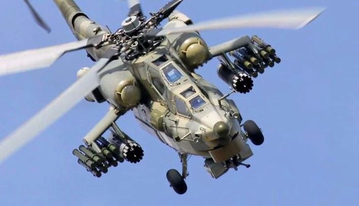 Trực thăng Mi-28 là nền tảng phóng chính cho các cuộc tấn công bằng tên lửa Banderol. (Ảnh: MW)