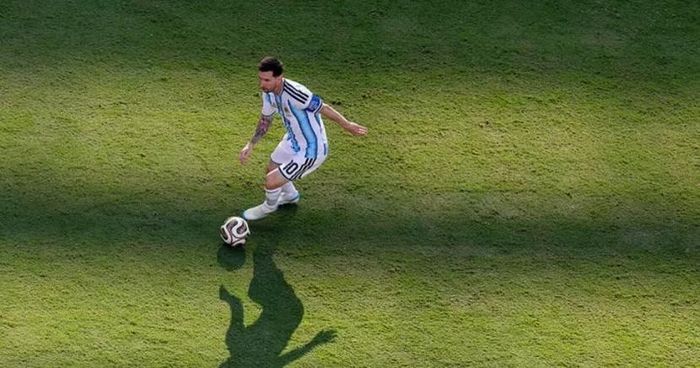 Hình ảnh Beckham đăng trên trang cá nhân tri ân Messi