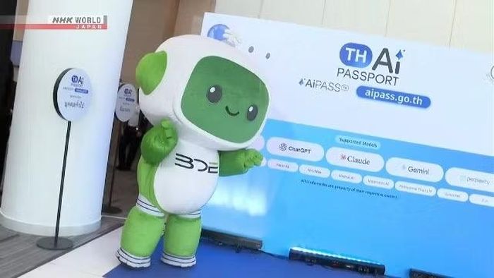 Chính phủ Thái Lan đã phân bổ khoảng 48 triệu USD cho dự án “TH-AI Passport”. Ảnh: NHK