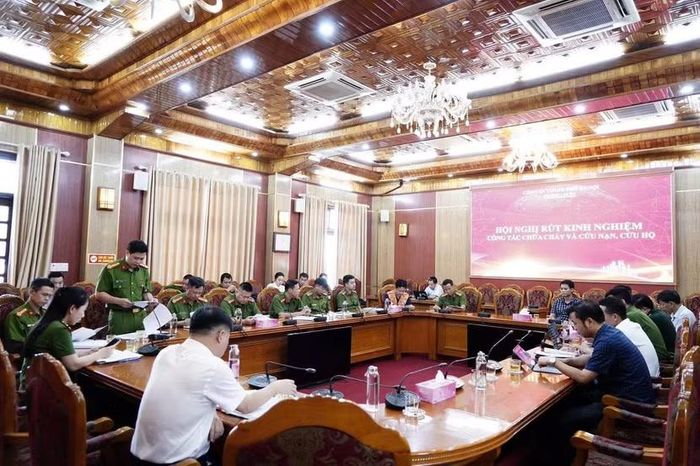 Các đơn vị liên quan họp rút kinh nghiệm