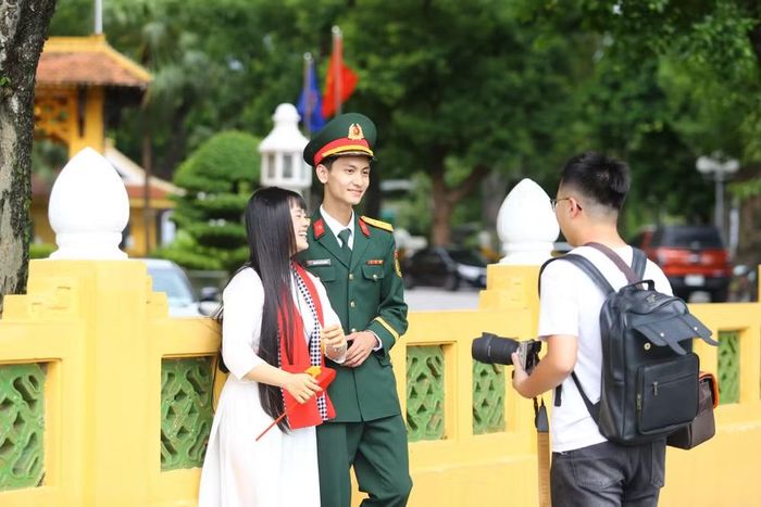 Cùng ghi lại kỷ niệm trong ngày Độc lập