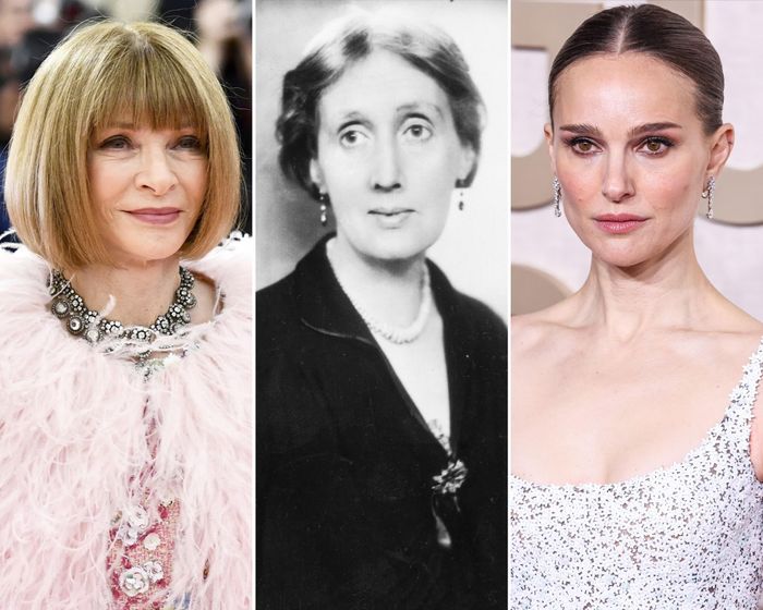  Anna Wintour, Virginia Woolf và Natalie Portman. Ảnh: The Guardian. 