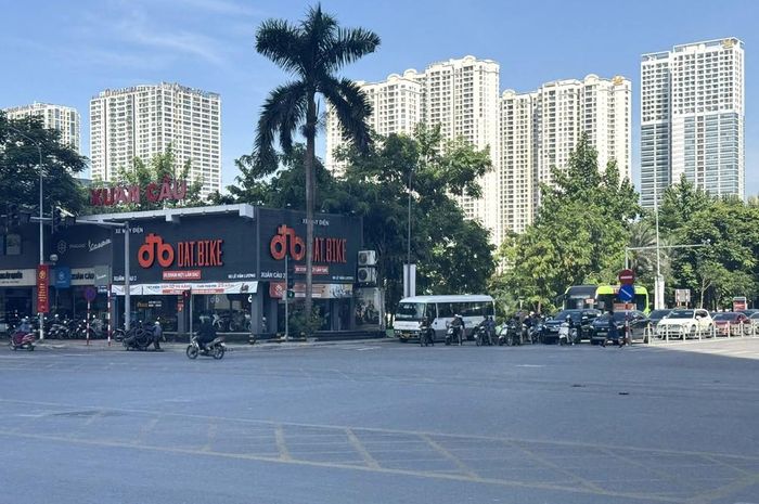 Hình ảnh giao thông tại nút giao Lê Văn Lương với Hoàng Minh Giám sáng ngày 1/9/2026 khá là thông thoáng. Ảnh: Quốc Lũy - TTXVN